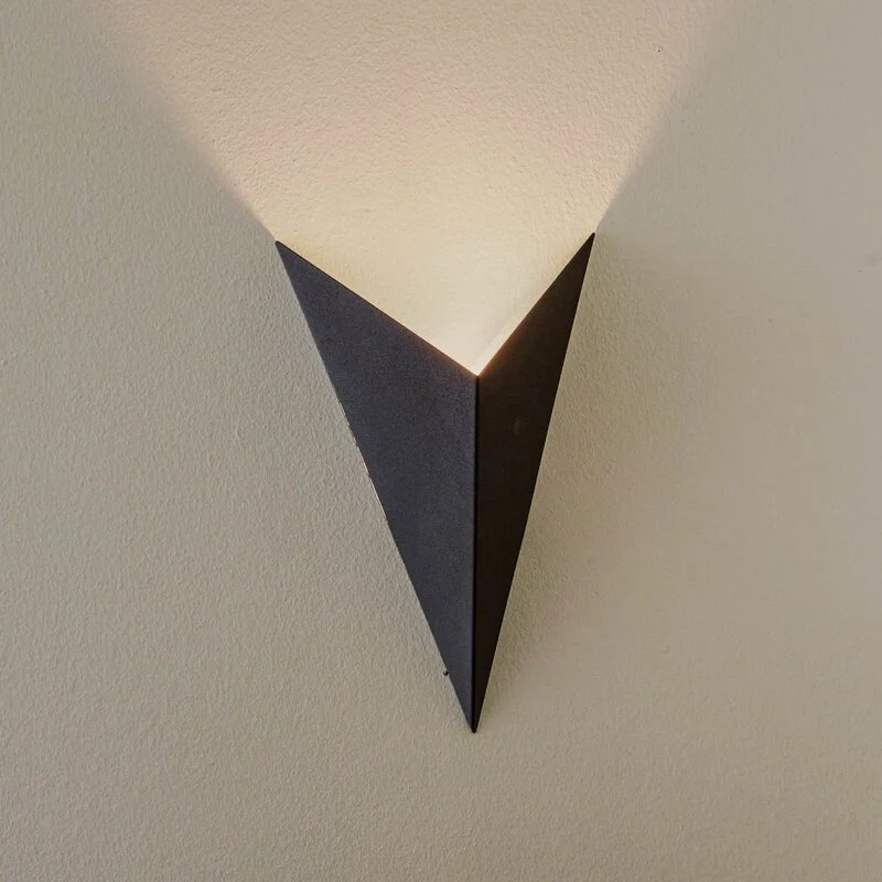 B-Ware EMIBIG LIGHTING Wandleuchte Form 4, schwarz, 19 x 30 cm Wandlampe Lampe Leuchte