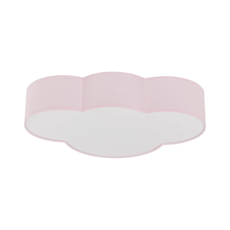 B-Ware Deckenleuchte Cloud Lampe Wolke rosa 63 cm Textil Wolke E27