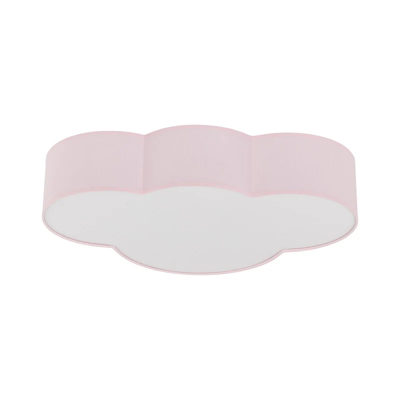 B-Ware Deckenleuchte Cloud Lampe Wolke rosa 63 cm Textil Wolke E27