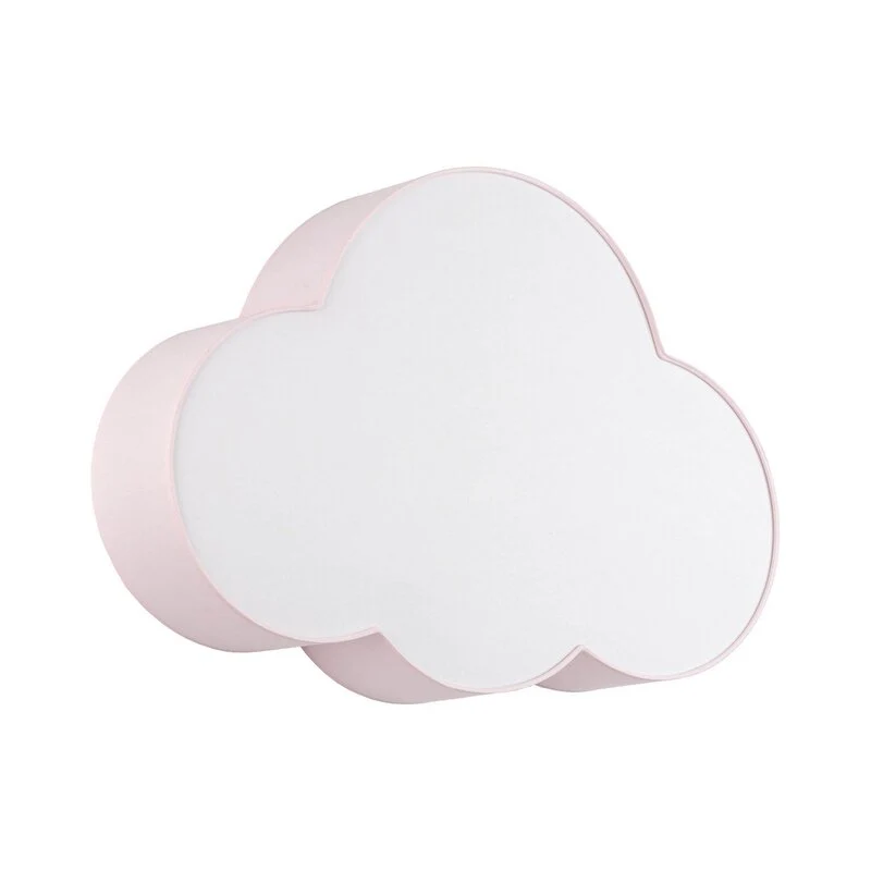 B-Ware Deckenleuchte Cloud Lampe Wolke rosa 63 cm Textil Wolke E27