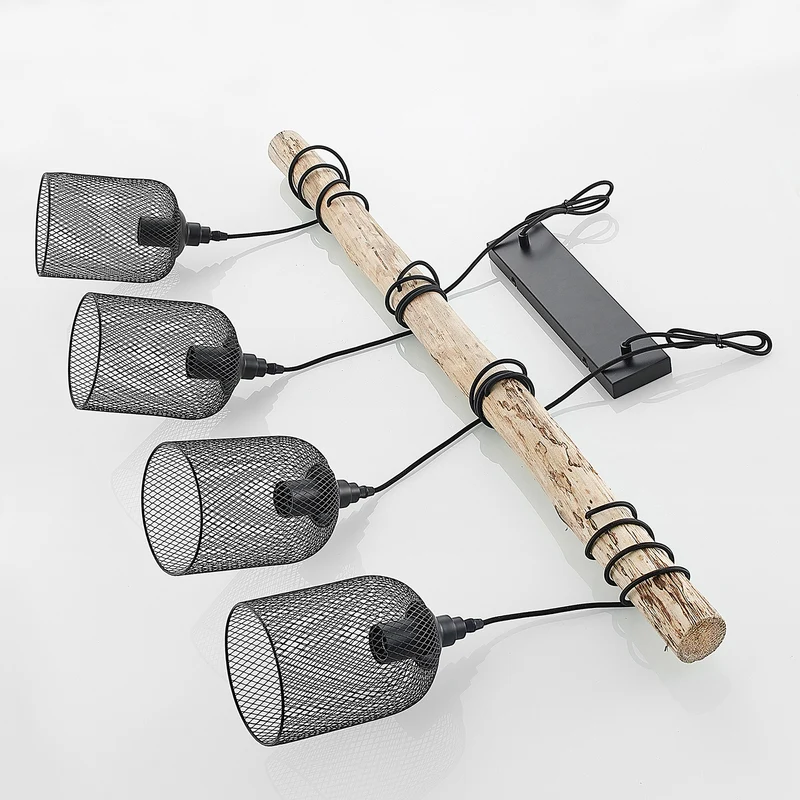 B-Ware Lindby Elrond Hängeleuchte Deckenlampe Pendelleuchte Lampe Leuchte E27 4-flammig