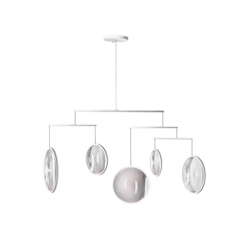 DCWéditions Focus LED Hängeleuchte 5-flammig
