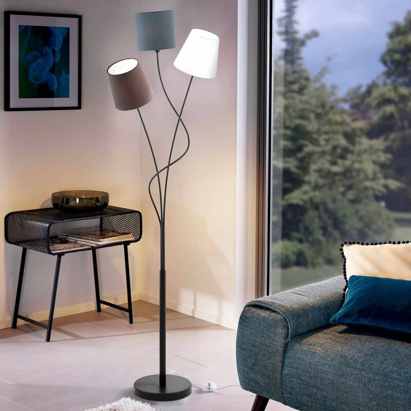 B-Ware Zipcode Design Macey LED Stehleuchte Leselampe Standleuchte SIEHE TEXT/FOTO