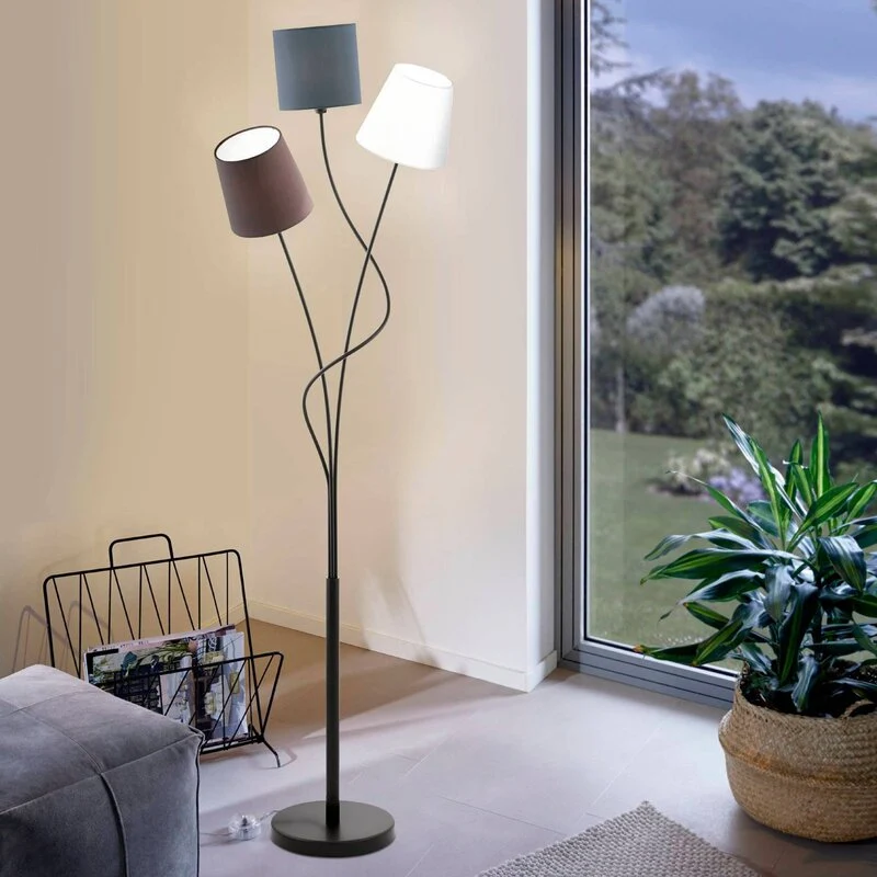 B-Ware Zipcode Design Macey LED Stehleuchte Leselampe Standleuchte SIEHE TEXT/FOTO