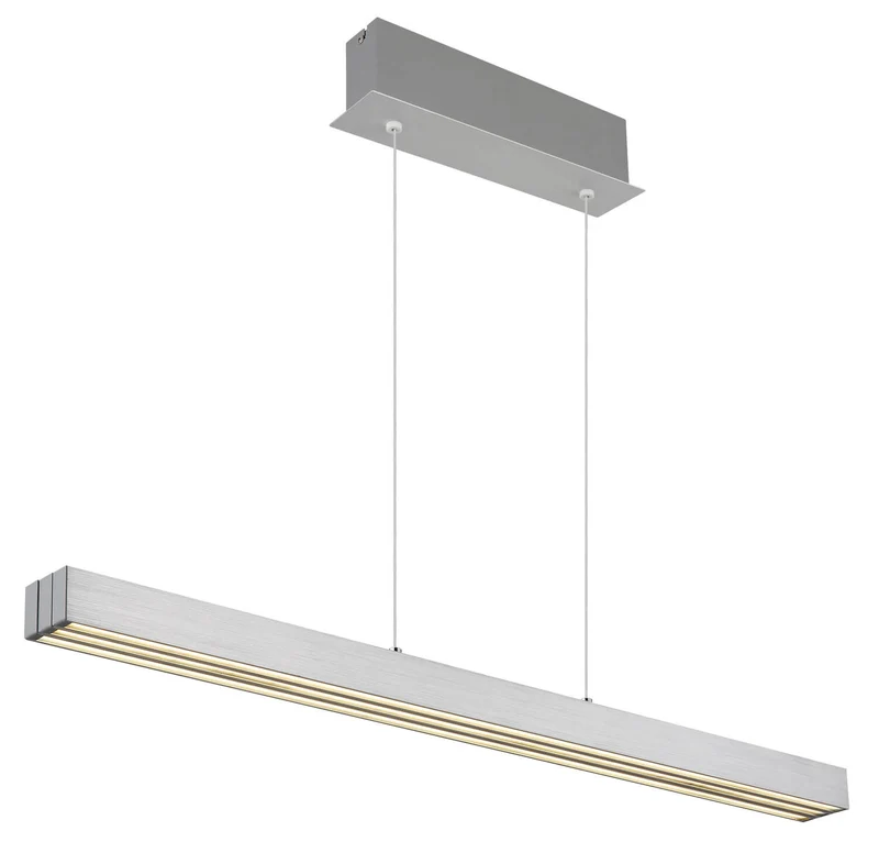 B-Ware Globo Hängeleuchte Pendelleuchte LED CCT Memoryfunktion Gebürstet 150cm