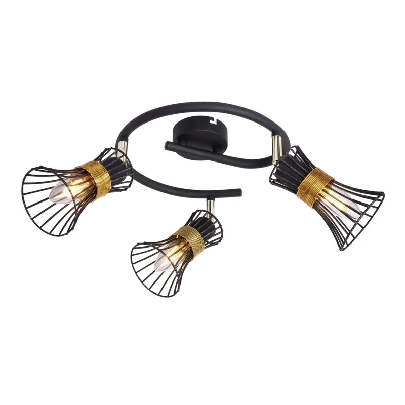 B-Ware Globo Lighting Deckenleuchte Lampe Spirale 3-flammig Wohnraum Beleuchtung