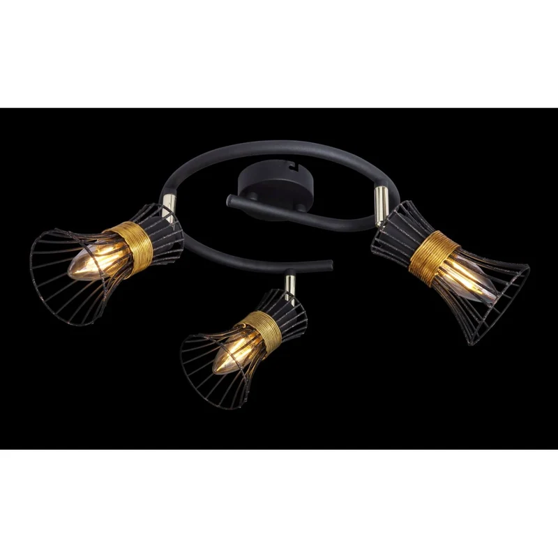 B-Ware Globo Lighting Deckenleuchte Lampe Spirale 3-flammig Wohnraum Beleuchtung
