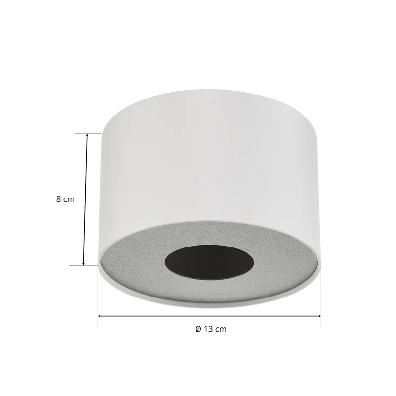 B-Ware Nowodvorski-Lighting Deckenspot Point Spot Sin Hauptlicht zylindrische Form weiß