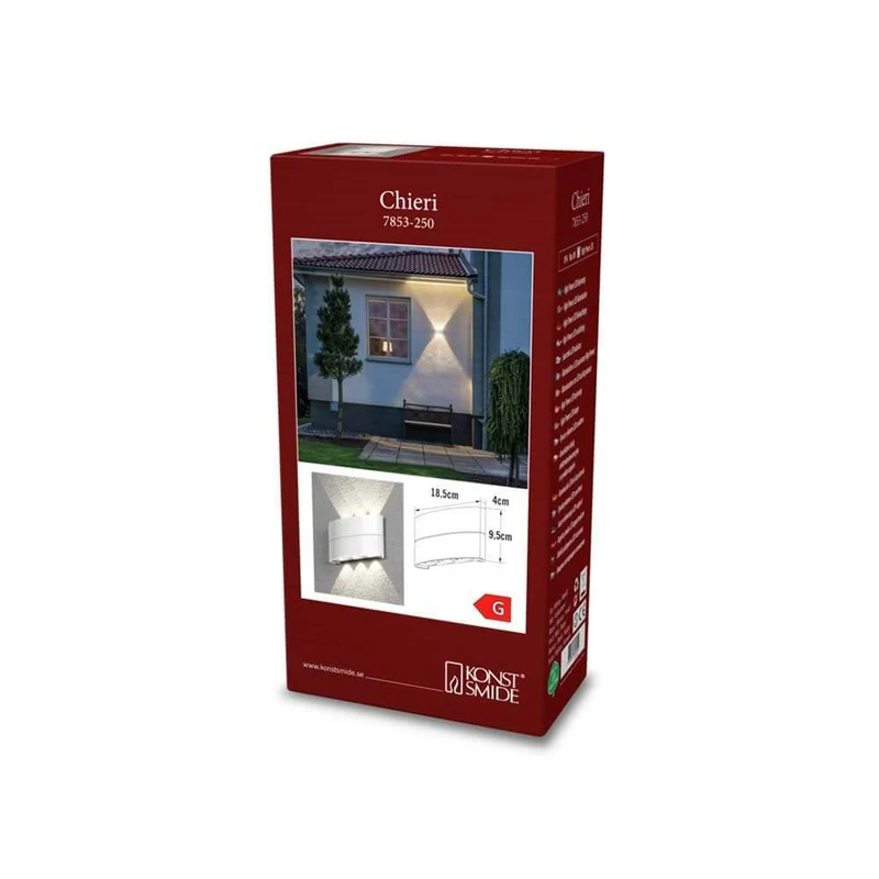 Chieri LED Außenwandleuchte