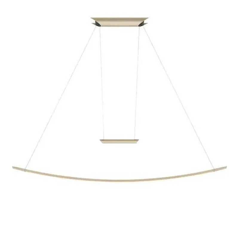 B-Ware Oligo Pendelleuchte Hängelampe LED creme Acrylglas Metall dimmbar Touch modern