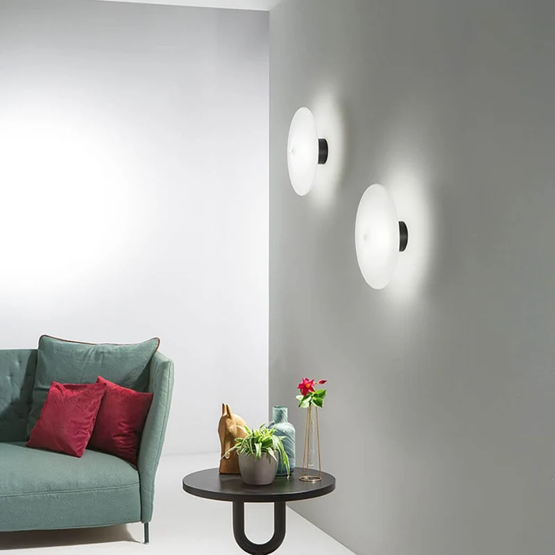 Desideria Wand- & Deckenlampe Satin, Schwarz