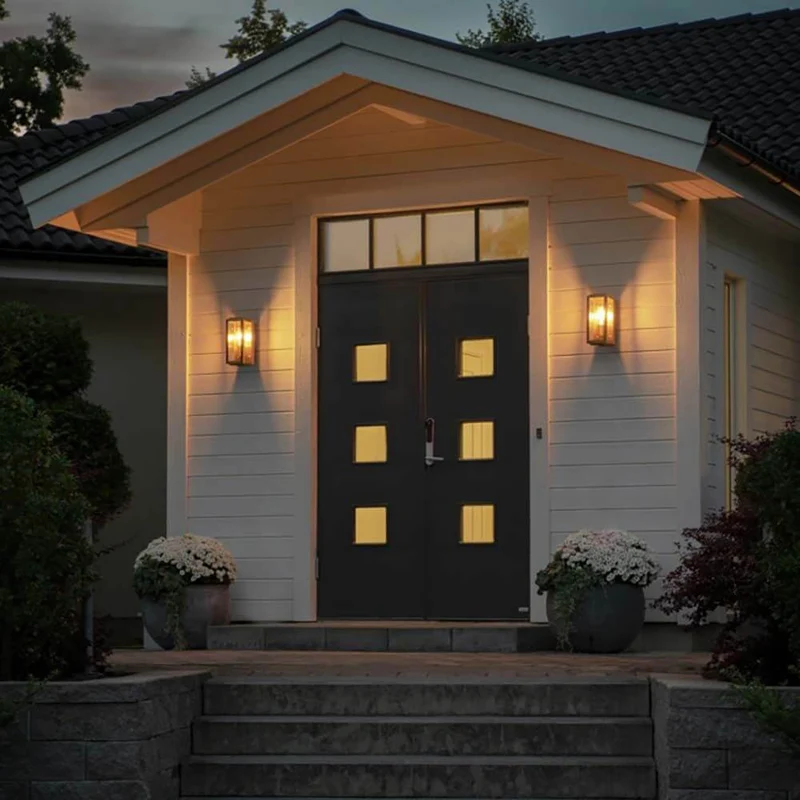 Außen Wandleuchte Carpi im Vintage-Look IP44