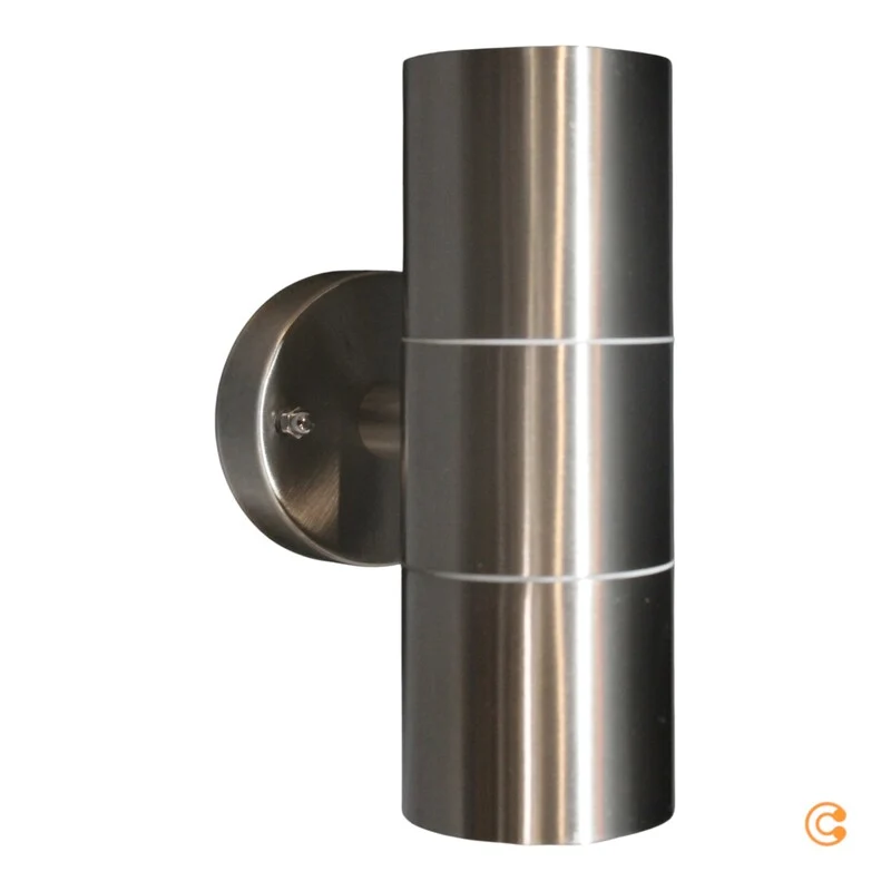 B-Ware Paulmann Flame AußenWandleuchte Wandleuchte Außenlampe Lampe 2-flmg GU10 Edelsta