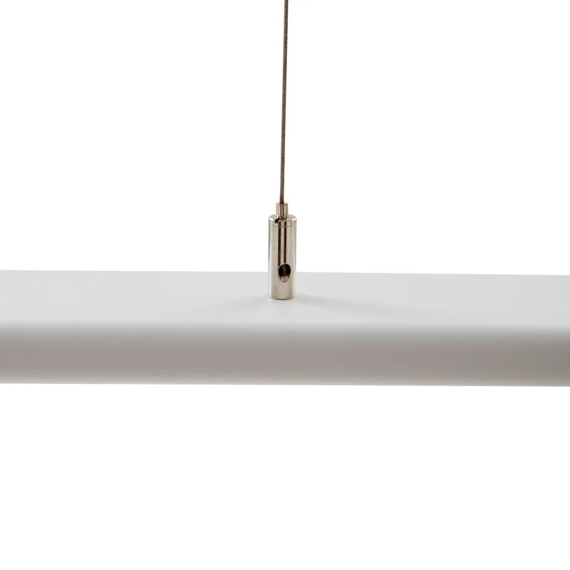 B-Ware Prios Büro Hängeleuchte Pendelleuchte LED weiß DALI Aluminium Kunststoff