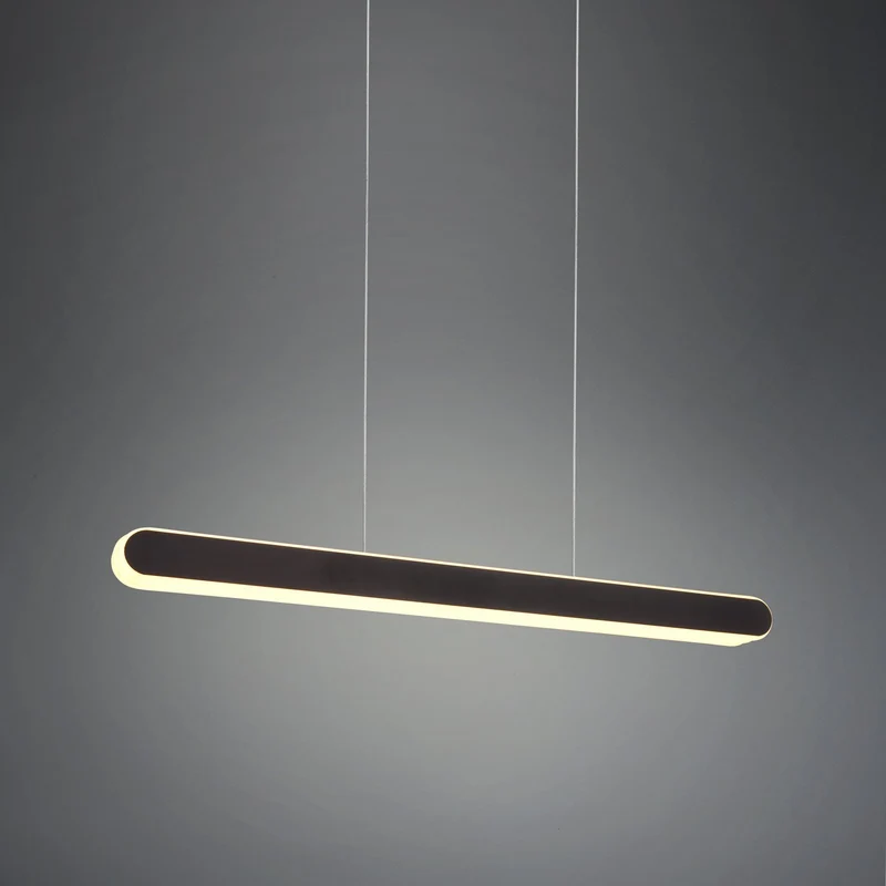 B-Ware Trio Lighting LED-Hängeleuchte Helios Hängeleuchte ausziehbar dim CCT schwarz566