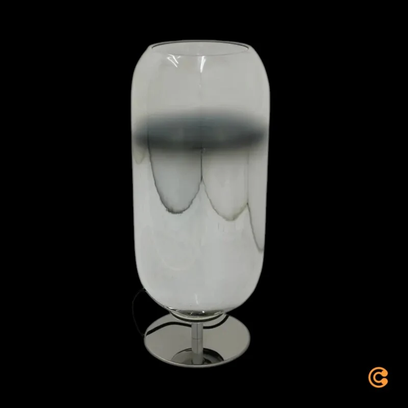 B-Ware Artemide Gople Tischlampe silber/silber Tischlampe Lampe Leuchte 20W LED 230V