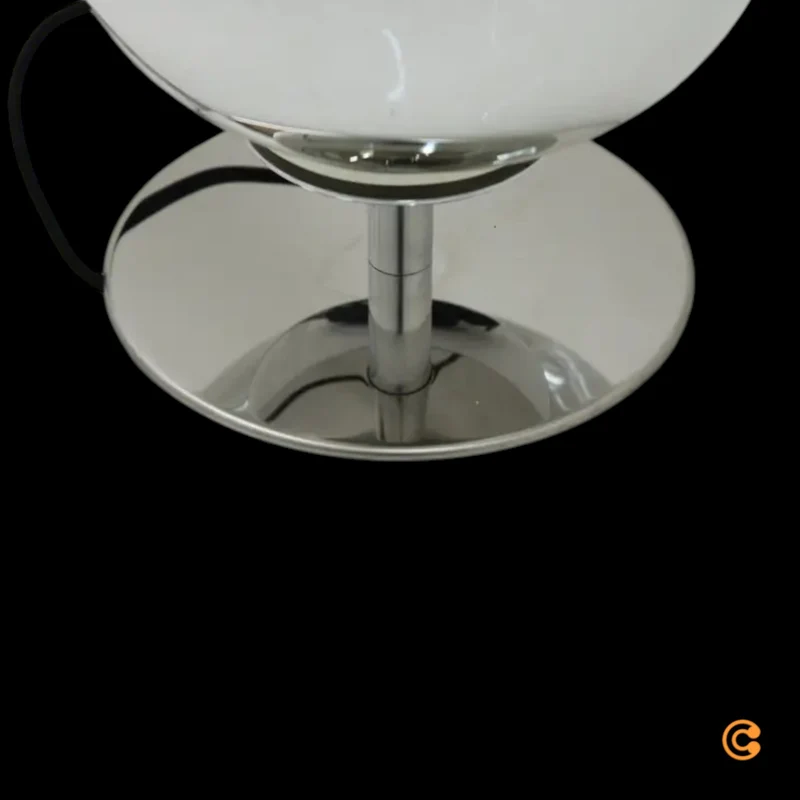 B-Ware Artemide Gople Tischlampe silber/silber Tischlampe Lampe Leuchte 20W LED 230V