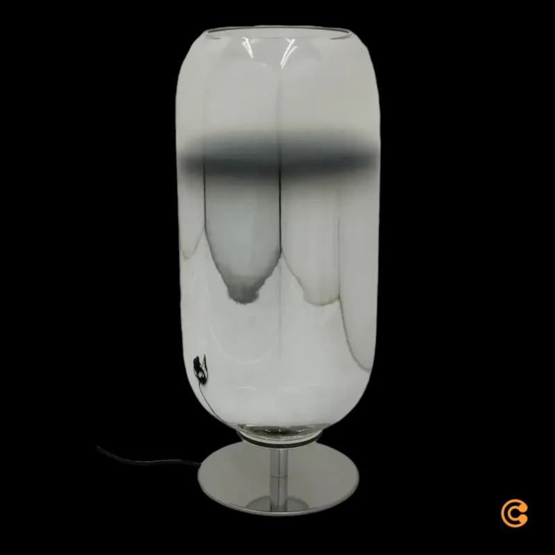B-Ware Artemide Gople Tischlampe silber/silber Tischlampe Lampe Leuchte 20W LED 230V