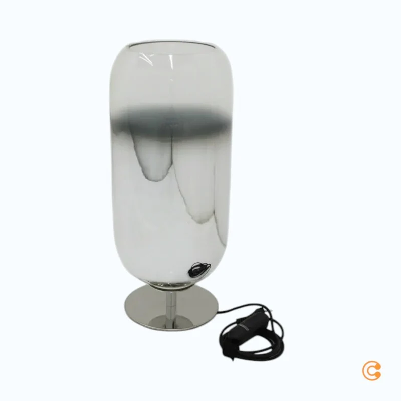 B-Ware Artemide Gople Tischlampe silber/silber Tischlampe Lampe Leuchte 20W LED 230V