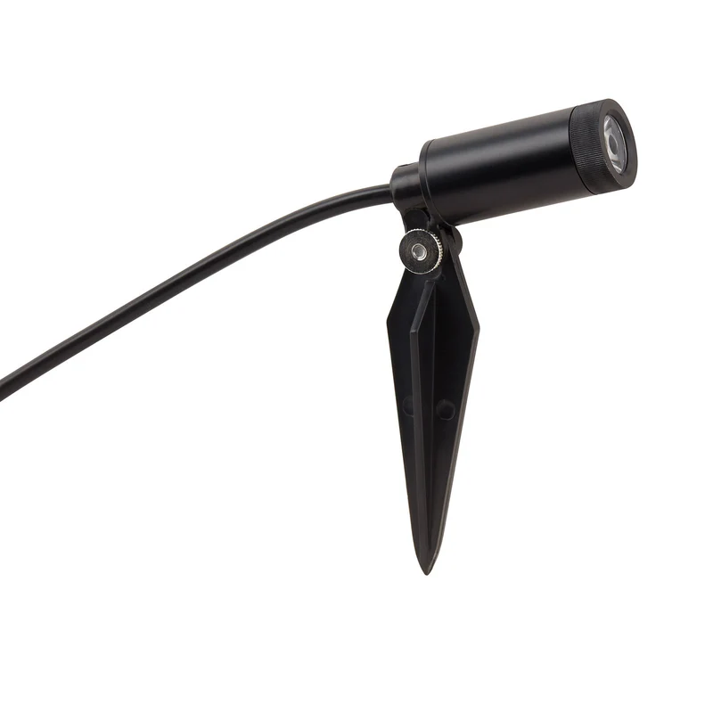 B-Ware Lindby Erdspießleuchte Gartenleuchte LED Außenlampe schwarz Aluminium Set