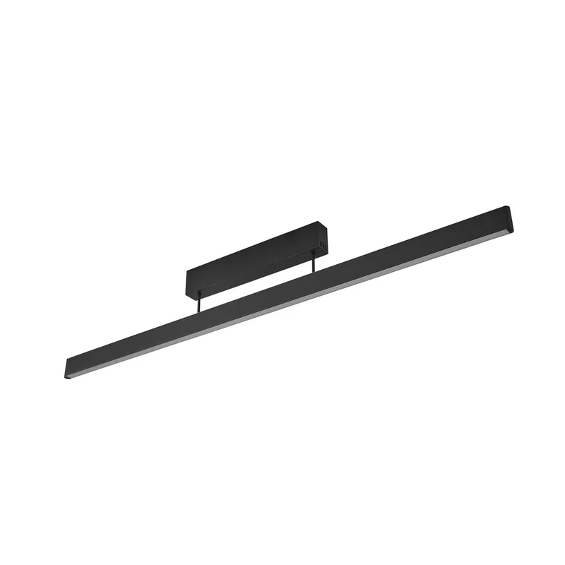B-Ware Lucande Smart LED Deckenleuchte Lampe Mylosh schwarz CCT Tuya Wohnzimmerleuchte