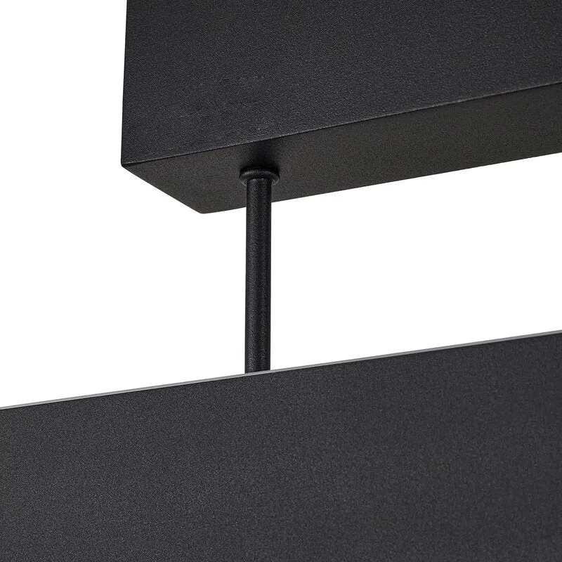 B-Ware Lucande Smart LED Deckenleuchte Lampe Mylosh schwarz CCT Tuya Wohnzimmerleuchte