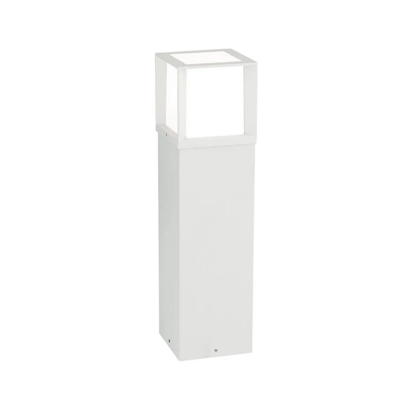 B-Ware Orion Wegelampe Henry Wegleuchte LED Außenlampe weiß Höhe 60 cm Alu Edelstahl