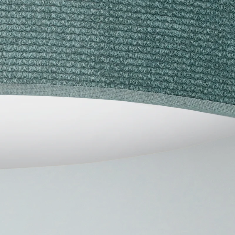 B-Ware DUOLLA Deckenleuchte Plafond Lampe LED mintgrün Stoff Cord Fernbedienung