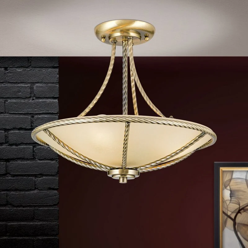 B-Ware Formvollendete Deckenleuchte Galina Lampe Leuchte LED Wohnzimmer Beleuchtung