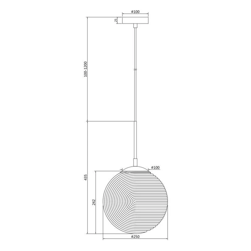 Lumina Pendelleuchte Ø 25cm