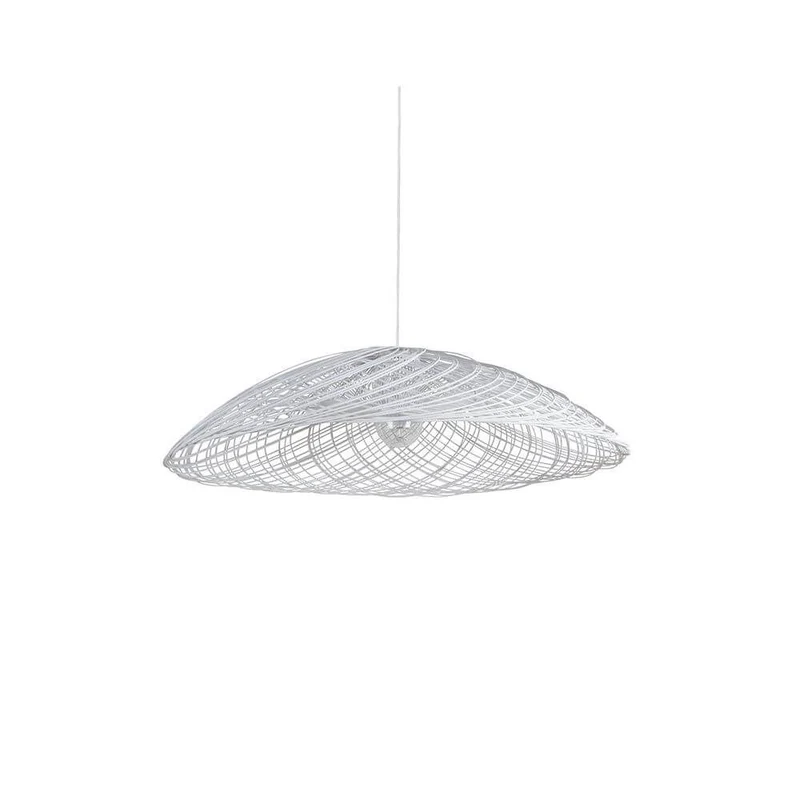Forestier Rattan-Pendelleuchte Satelise