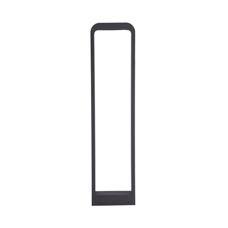 B-Ware Lindby Wegeleuchte Außenleuchte LED Wegelampe dunkelgrau Aluminium Emima 80 cm