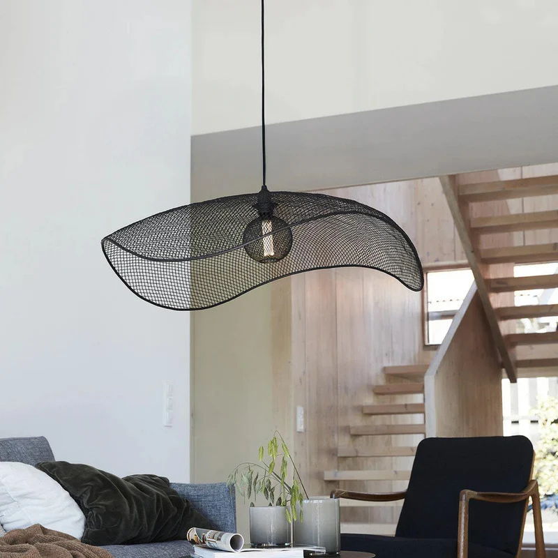 B-Ware PR Home Hängeleuchte Pendelleuchte Vivi Ø 79 cm schwarz Metall 1 x 40 W E27