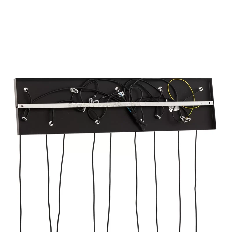 B-Ware emibig Hängeleuchte Glassy schwarz grafit amber klar E14 Deckenlampe Leuchte