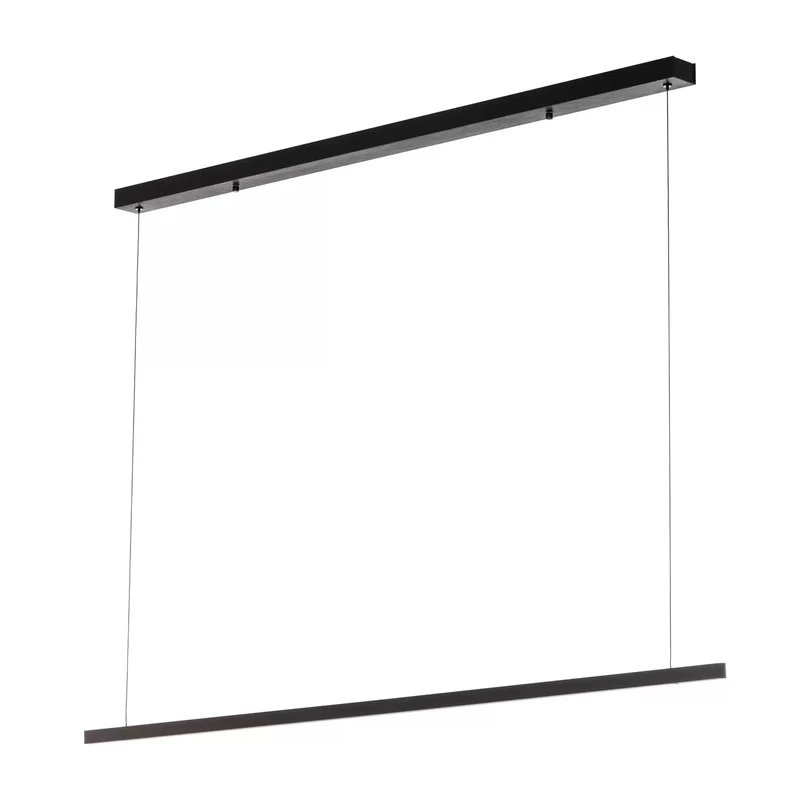 B-Ware quitani Hängeleuchte Pendelleuchte LED schwarz eloxal Aluminium dimmbar höhenver