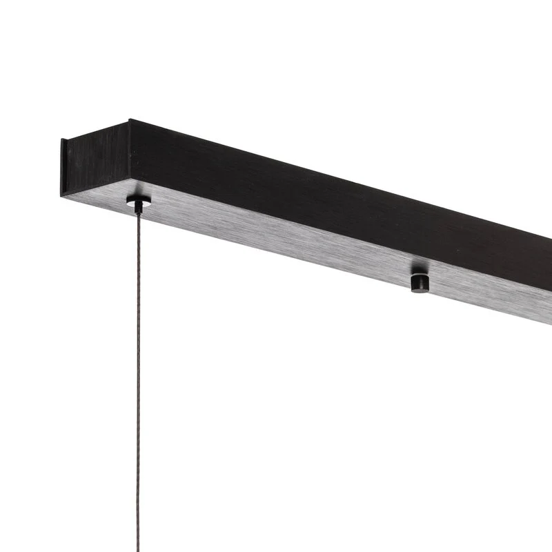 B-Ware quitani Hängeleuchte Pendelleuchte LED schwarz eloxal Aluminium dimmbar höhenver