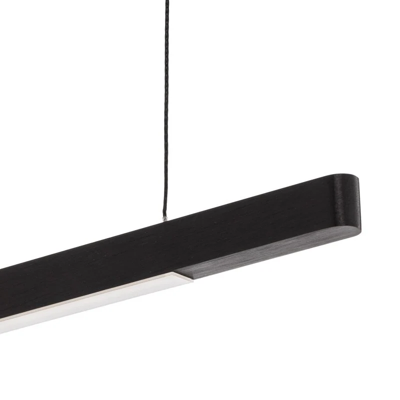 B-Ware quitani Hängeleuchte Pendelleuchte LED schwarz eloxal Aluminium dimmbar höhenver