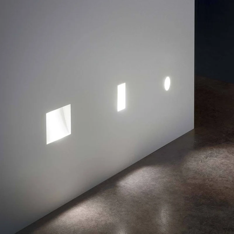 Walky LED Wand Einbaulampe Weiß