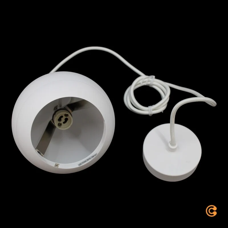 B-Ware SLV Pendellampe Hängelampe Light Eye 150 weiß Metall dimmbar GU10 Ø 15cm Leuchte