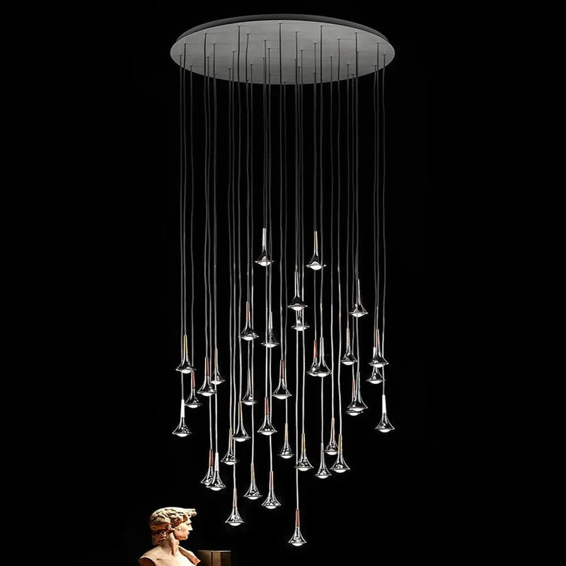 Lodes Rain LED Hängelampe Tropfen 7 Watt 1300 lm