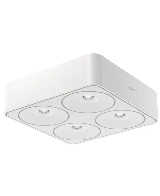 B-Ware Nimbus Q Four Deckenleuchte LED Lampe mit Konverter 2700 K 40° weiß Deckenlampe