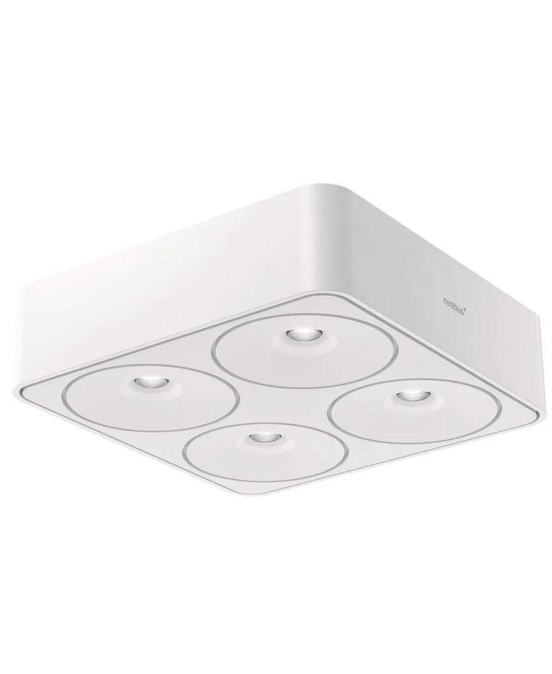B-Ware Nimbus Q Four Deckenleuchte LED Lampe mit Konverter 2700 K 40° weiß Deckenlampe