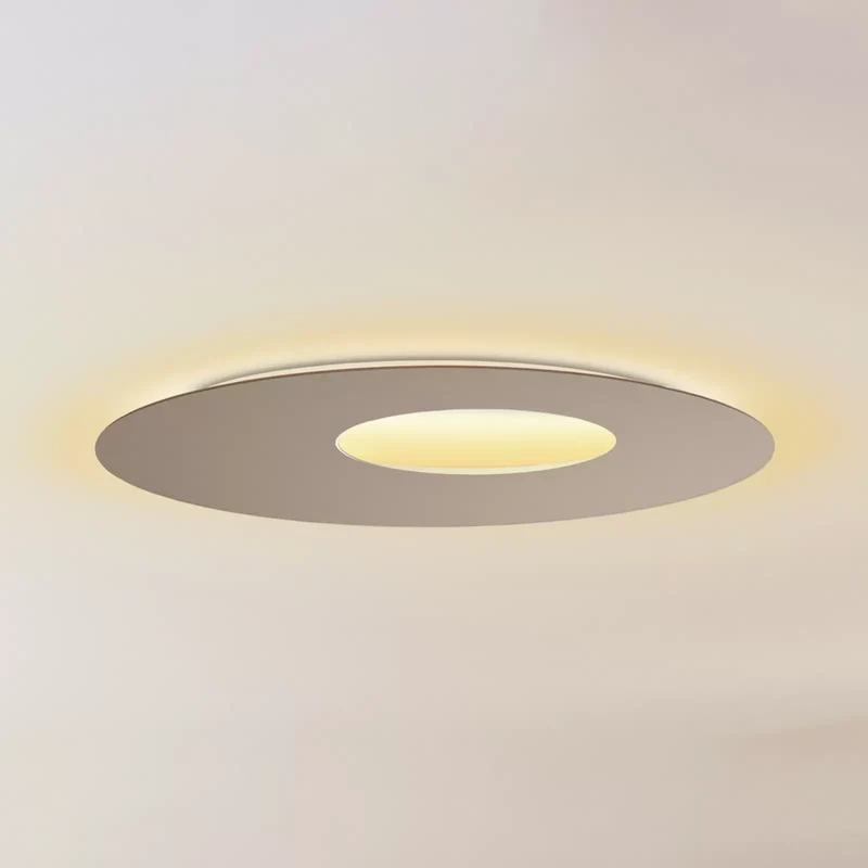 B-Ware Escale Wandleuchte Wandlampe LED Blade Open taupe Aluminium Design Wohnraum