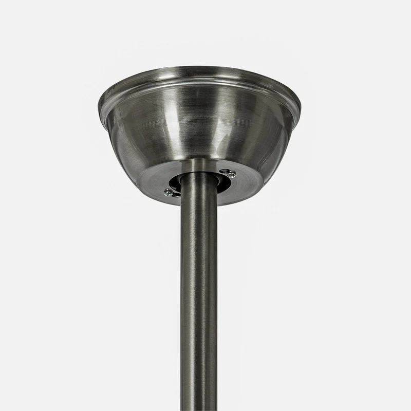 B-Ware Starluna Kuvio LED-Deckenventilator Ventilator Raumventilator Lüfter CCT nickel
