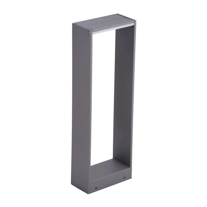 B-Ware Lindby Wegeleuchte Wegelampe LED Aluminium dunkelgrau Luitgard Außenlampe 60cm