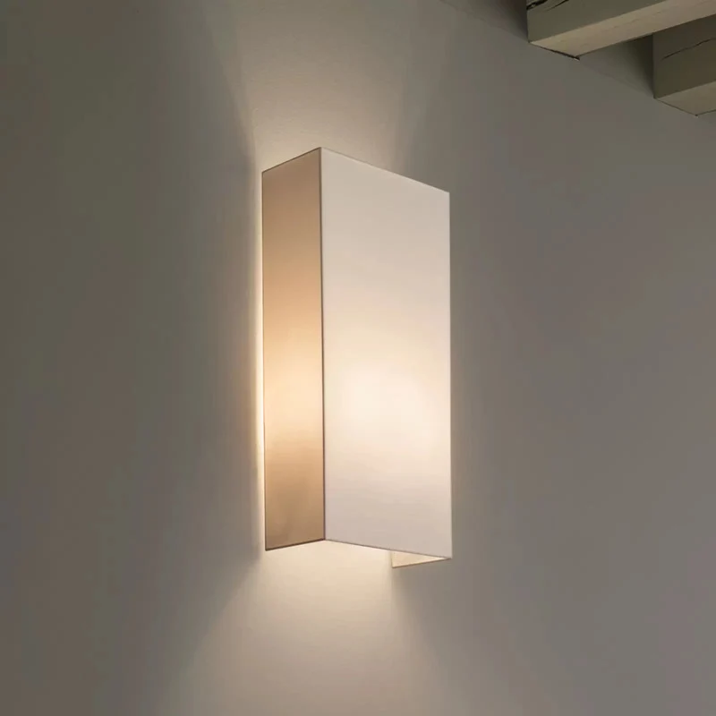 B-Ware Modo Luce Rettangolo Wandlampe Wandleuchte Wandlicht Leuchte E27 40 cm elfenbein