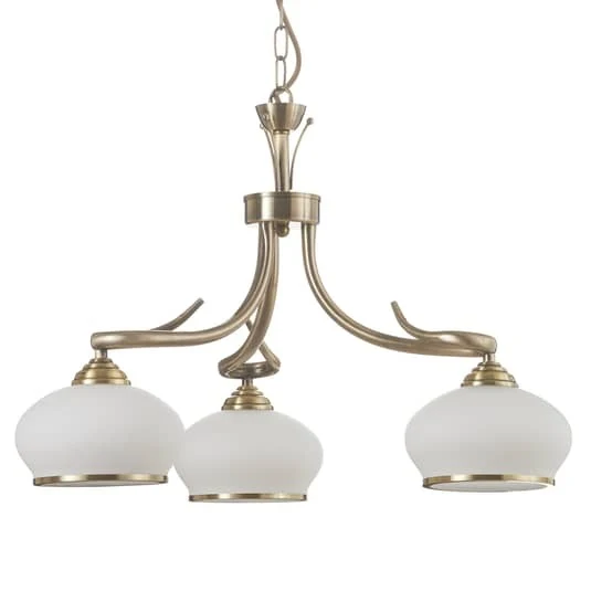 B-Ware Orion Hängeleuchte Elvira Deckenlampe Pendelleuchte Deko-Deckenlampe E27 3-flg