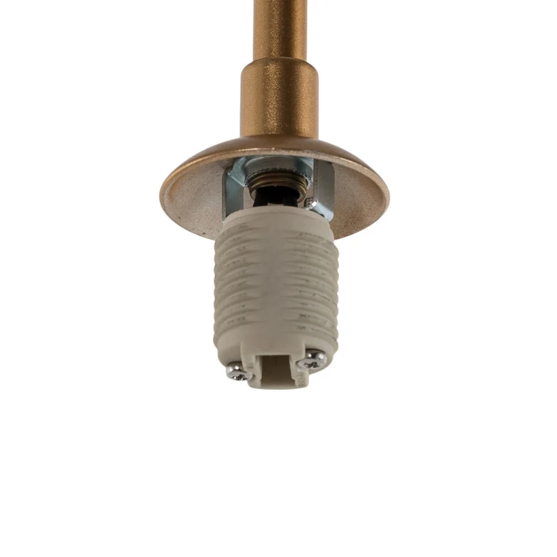 B-Ware Hängeleuchte AV-1897-2BSA 2 Glaskugeln gold Hängelampe Pendelleuchte Lampe 907