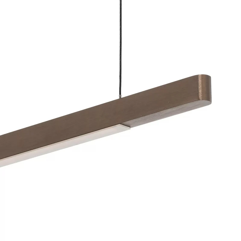 B-Ware Quitani Pendelleuchte Hängelampe LED Talon bronze eloxal Lampe höhenverstell719