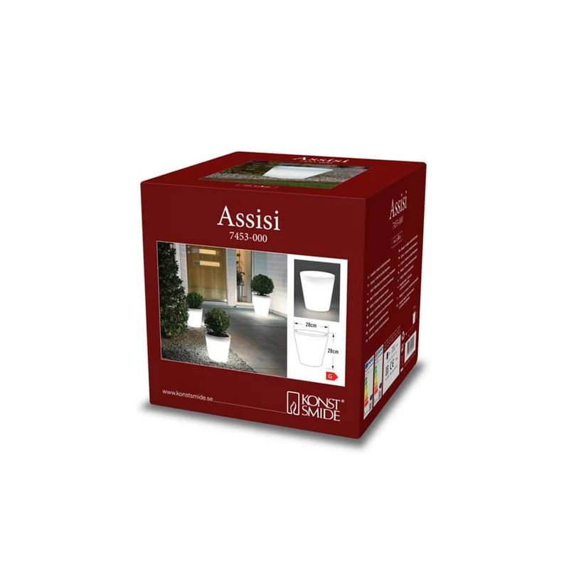 Assisi LED Pflanzentopf